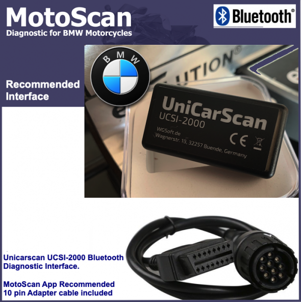 Motoscan BMW Motorcycle Diagnostic Kit